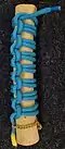 Single-Strand Ringbolt hitch (ABOK 3604). Alternating.