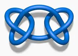 Square knot (mathematics)