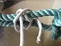 B : Complete the Figure-eight lashing