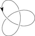 Invertible knot