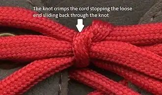 Shoelace knot