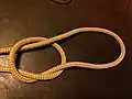 8-1- For ABOK #1142 bottle sling start with an overhand knot pulled to a slip knot