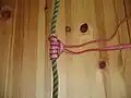 A variation of the Prusik knot with additional friction.
