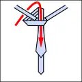 Half-Windsor knot