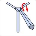Half-Windsor knot