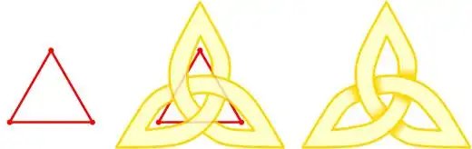 Alternating knot