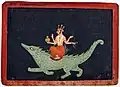 Varuna holding a pasha in the form of a snake